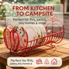 Jumbl Expandable Dish Drying Rack – Apple Decor Metal Dish