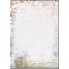 SIGEL DP135 Weihnachtsbriefpapier in Gold und Silber, DIN A4, 100