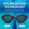 H20VIZ Swimming Goggles | Polarised, Anti-Fog, UV400 Protection, Anti-Leak, Includes