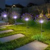 YOTOZU 4 PCS Solar Firework Light, Outdoor Solar Garden Decorative