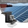 Solar Panel Mount End Clamp 30 mm Black: Solar Panel
