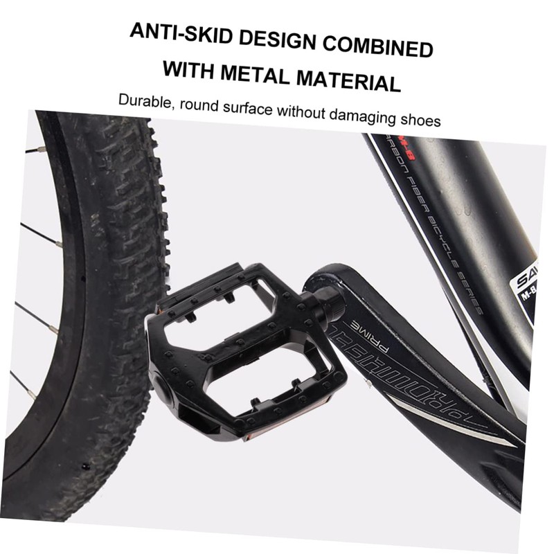 Abaodam 1 Pair Aluminium Alloy Bike Pedals Multi Purpose Easy