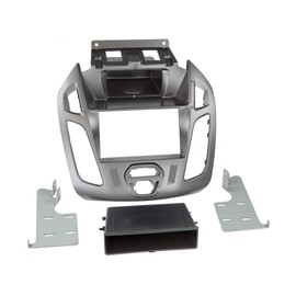 Carmedio – Single DIN Fascia with Pocket Ford Tourneo/Transit – Silver Phoenix