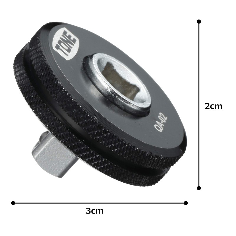Tone HPQA-02 Quick Adapter, 0.25 inch (6.35 mm) Drive (1/4
