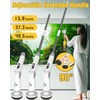 fishkeeper 8-in-1 Electric Aquarium Cleaning Brush - IPX9 Waterproof, LED