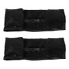 2 Pack Stuffable Travel Pillow Soft Velvet Fillable Airplane Neck