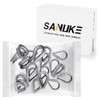 Sanuke 20pcs M4 Stainless Steel Wire Rope Thimbles for 5/32''