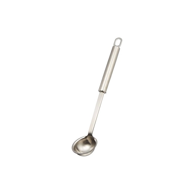 Endoshoji BLCE0 Professional Kitchen Helper, Rimmed Ladle, S-112-09, 18-10 Stainless