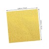 KICHOUSE 200pcs Candy Foil Wrappers Reusable Aluminum Foil Sheets Sealing