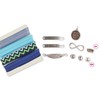 Lena 42651 Elastic Bracelets Craft Kit, Multi-Colour