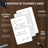 undated daily planner Daily ToDo Checklist Cards desk planner，100 Checklist