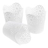 CENBEN 3 PCS Plastic Flower Hollow Pen Holder Vase Pot