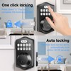 keyless Entry Door Lock deadbolt with Handle Set- Front Door