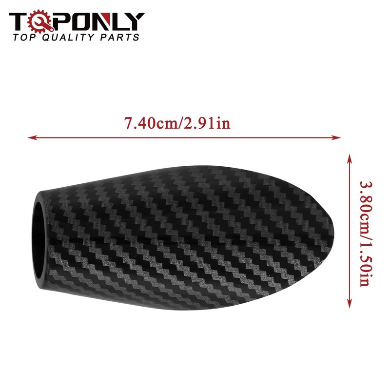 Radio Antenna Base Mount Adapter (Carbon Fiber),for Dodge Ram 1500