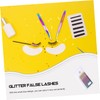 Baluue 18pairs Fake Glitter Eyelashes Lash Extension Strips Manga Cosplay