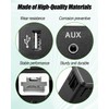 QNHEAY Auxiliary AUX USB Jack Port Fit for Nissan Altima