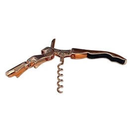 Beaumont Corkscrew, Wine Opener with Foil Cutter, Stainless Steel Copper Plated DZ798