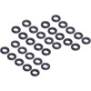 Audiofan O-Ring Fluorine Rubber Sealing Gasket Outer Diameter 0.3 x