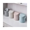 LuminaD Simple Mini Desktop Waste Bin Pink