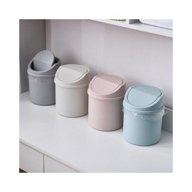 LuminaD Simple Mini Desktop Waste Bin Pink