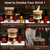 Smoking Wood Chips Cocktail Smoker, 8 Flavors Natural Wood Chips