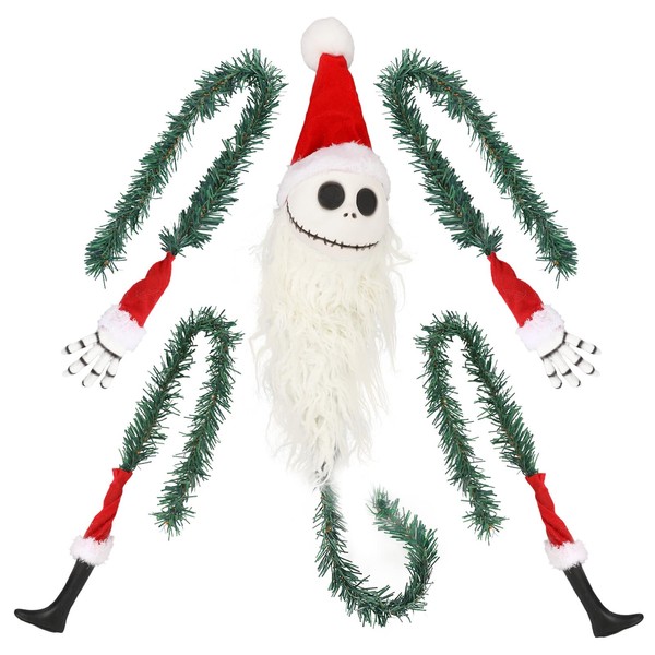 Christmas Tree Jack of Skellington Body Doll Decorations Christmas Burlap
