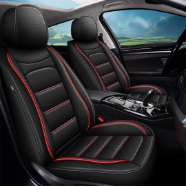 Front+Rear Pu leather 5-Sit Cushion Car 5-Seat Cover For Nissan  Rogue 2010-2024