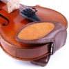 Jiayouy 4/4-4/3 Violin Shoulder & Chinrest Pad Brown Soft Comfortable