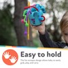 Nuby Silicone Octopus Sensory Toy with Bright Colored Silicone Textured