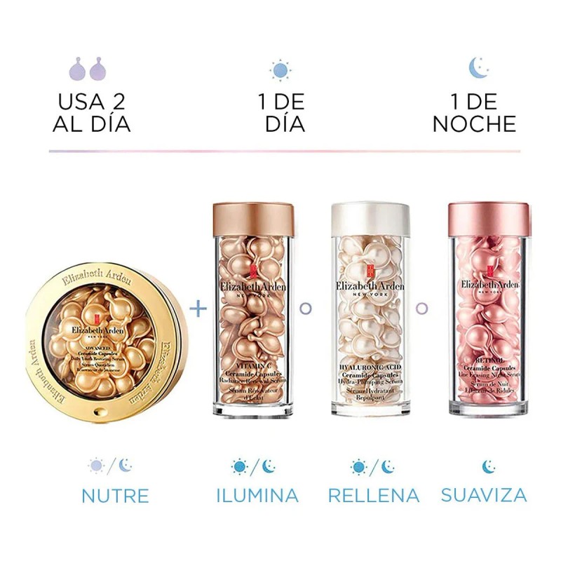 Cápsulas Ceramide con Vitamina C Elizabeth Arden Serum Potenciador de