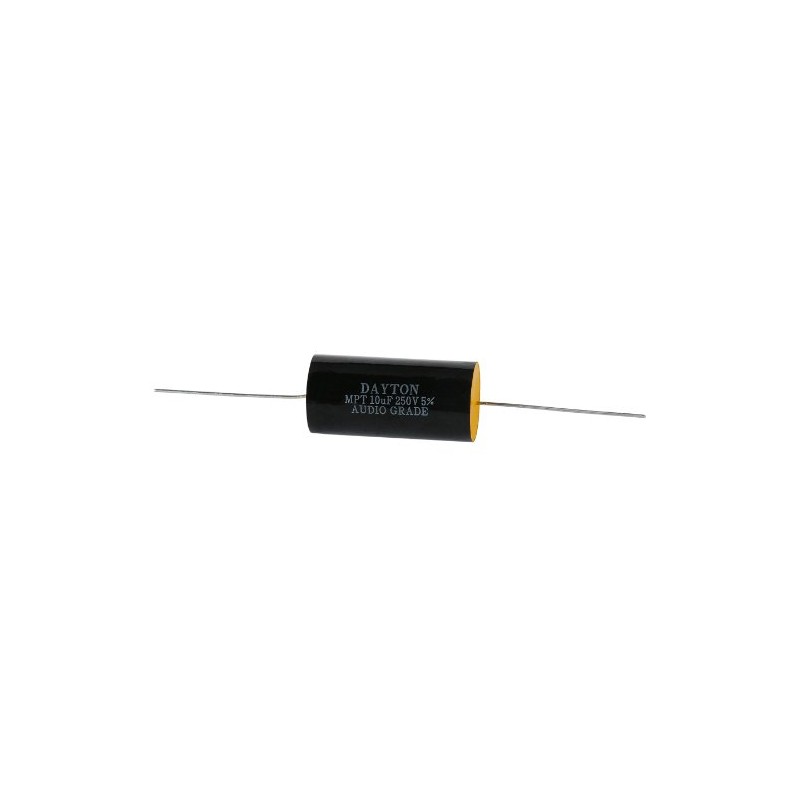 Dayton Audio DMPC-10 10uF 250V Polypropylene Capacitor