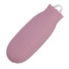 550ml Hot Water Bag Silicone Plush Cute Cartoon Explosion Proof