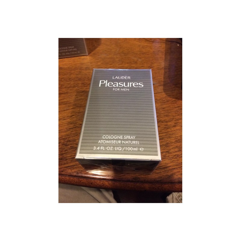 PLEASURES Estee Lauder Cologne for Men 3.4 oz BRAND NEW