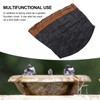 NOENNULL Garden Fountain Cover 420D Water Fountain Cover Coated Water