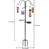 Ashman Online 91" 4 Hook Deluxe Premium Bird Feeding Station