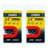 UNISO Chainsaw Chain 14'' inch 050 Gauge 3/8LP 52DL Semi-Chisel