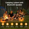 Outdoor Bluetooth Speaker, IP65 Waterproof Wireless Speaker with 3 Lights