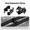 EVIL ENERGY Hose Separator Clamp,Fuel Line Mounting Clamp Aluminum Black