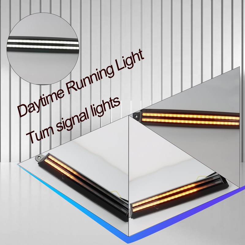 BINQIGOO LED Daytime Running Light Compatible with Toyota 4Runner 1996-2002