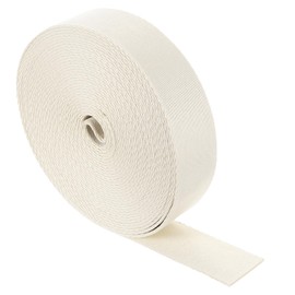 sourcing map 10 Yards Nylon Webbing Strap, 1 3/8-inch(38mm) Flat Webbing Straps Nylon Heavy Duty Webbing Strap for Luggage Strap Backpack Repairing DIY Crafting, Cream