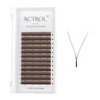 ACTROL YY Eyelashes Extension Lashes Brown C Curl 0.07mm 9mm