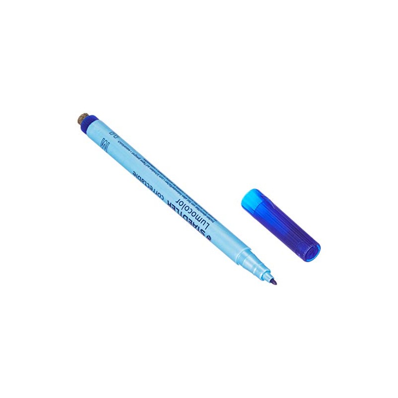Lumocolor Correctable Pen Medium Point Blue