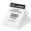 HPRT 200 Sheets Thermal Paper 8.5 x 11", US Letter,