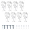 DBOO 8 Sets Plastic Roman Roller Blind Chain Cord P