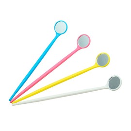 4 pz Espejos Lash O Dental Extension De Pestañas Plástico espejos de pestañas para extensiones de pestañas, Para Verificar La Extensión De Pestañas Aplicación De Herramientas De Pestañas