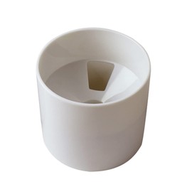 Generic Golf Putting Cup Durable Plastic Practice Hole for Backyard Indoor Training Includes Flag Support for Chipping Putting Green Games White