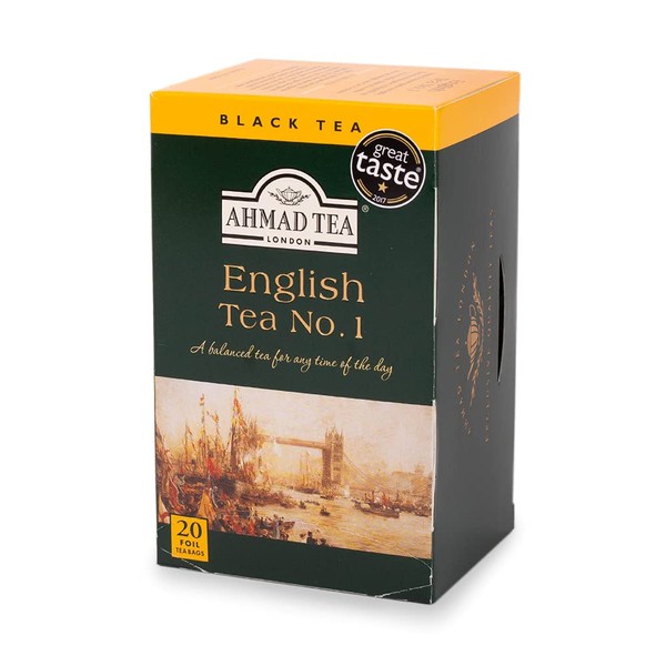 Ahmad Tea English Tea No.1, 20 count (Pack of 6)