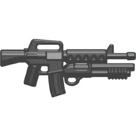 BrickArms 2.5 Scale Weapon M16DBR Masterkey Gunmetal