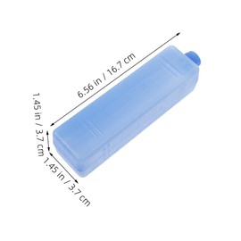 Totority 14pcs Reusable Ice Packs: Empty Freezer Cooling Packs for Food Freshness Camping Travel Outdoor Activities - Cooling Blocks for Shipping