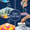 FolkArt, 3-Slotted Drizzle Divided Cup Perfect for Fluid Paint Pouring